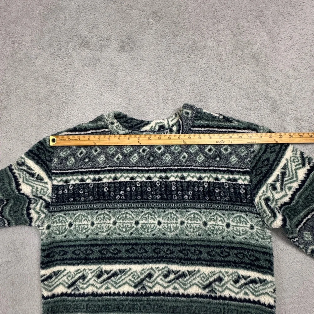 Vintage Woolrich‎ Berber Fuzzy Sweater Halifax Tunic Size Medium Made in USA